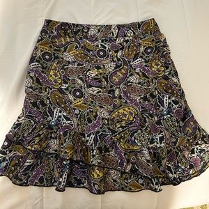 Zara paisley skirt